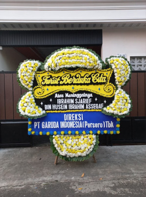 Papan Bunga Duka di Sukamanis