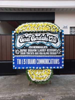 Papan Bunga Duka di Sukamanis